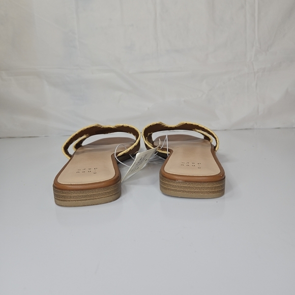 Helena Whipstitch Slide Sandals Elegant Sandals Coquette - A New Day Size Vary - Picture 7 of 16